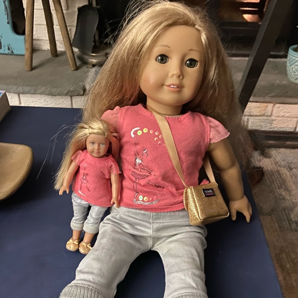 Isabelle American girl doll with Isabelle mini